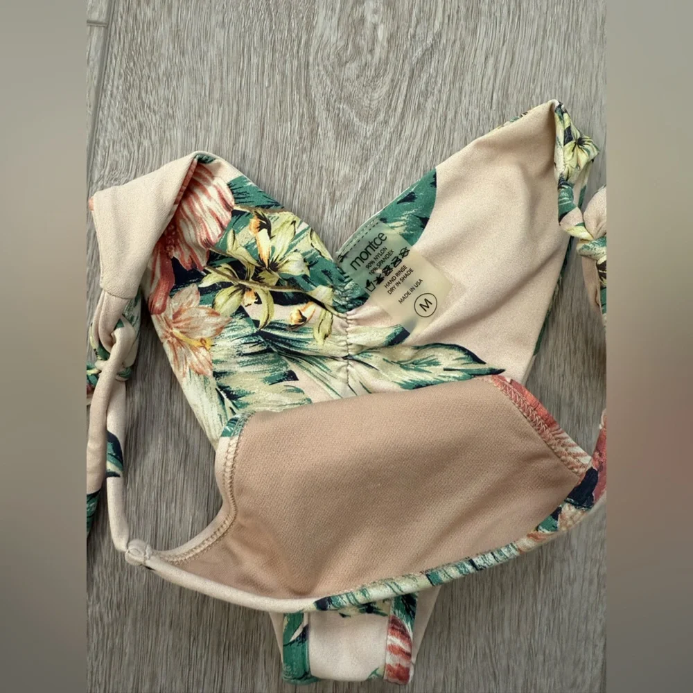 Montce Swim Floral Bikini Bottom - Picture 5 of 5